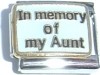 In Memory of my Aunt