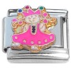 CT3745 Dancing Jester Girl Italian Charm