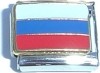 CT3801 Flag of Russia Italian Charm