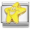 CT3807 Smiling Star or Starfish Italian Charm
