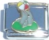 Beach Ball Dolphin Italian Charm