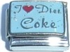 CT3913 I Love Diet Coke Italian Charm