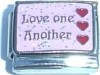 CT3915 Love One Another Italian Charm