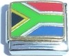 CT3980 Flag of South Africa Italian Charm