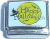 CT3983 Happy Halloween Moon Italian Charm