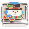 CT4026 Snowman Scarf Hat Italian Charm