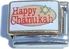 CT4032 Happy Chanukah Italian Charm