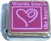 Words touch the heart