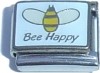 CT4098 Bee Happy Italian Charm