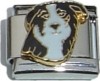 CT4114 Border Collie Dog Italian Charm