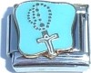 CT4254 Rosary Beads Italian Charm