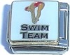CT4286 Swim Team Italian Charm