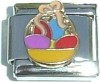 CT4342 Basket of Eggs Italian Charm