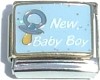 CT4364 New Baby Boy Italian Charm