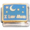 CT4388 I Luv Mom Love Italian Charm