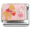 CT4439 Bear and Piglet Italian Charm