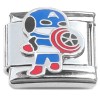 CT4441 America Superhero Italian Charm
