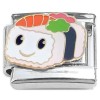 CT4455 Sushi Roll Smiling Italian Charm