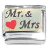 CT4470 Mr and Mrs Mister Misses Italian Charm.