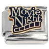 CT4474 Movie Night Film Strip Italian Charm