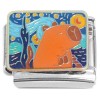 CT4559 Starry Night Capybara Italian Charm.
