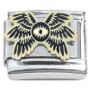 CT4569 Wings Evil Eye Protection Italian Charm