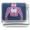 CT4615 Spiderman Standing Italian Charm