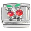 CT4638 Bling Cherries Italian Charm.