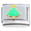 CT4643 Cute Tree and Star Italian Charm