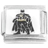 CT4668 Batman Standing White Background Italian Charm