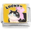 CT4679 Lucky Cat Italian Charm