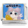 CT4680 Hello Cat Italian Charm