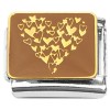 CT4693 Burst of Hearts Design Italian Charm