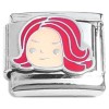 CT4797 Black Widow Superhero Italian Charm