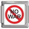 CT6224 No War Photo Italian Charm