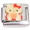 CT6677 Hello Kitty Red Ribbon Italian Charm