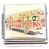 CT6733 Firetruck Fire Truck Engine Italian Charm