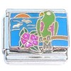 CT6764 Tropical Bird Sunset Italian Charm