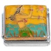 CT6780 Aloha Ocean Island Woman Italian Charm