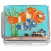 CT6784 Clownfish Swimming Ocean Fish Italian Charm