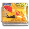 CT6834 Hawaii Surfer Man and Woman Italian Charm