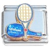 CT6921 Tennis Racket Blue Bag Italian Charm