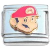 CT6937 Mario Red Hat Italian Charm