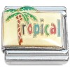 CT6978 Palm Tree Tropical Vacation Italian Charm