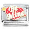 CT7178 Be Mine Love Heart Arrow Italian Charm 