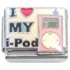 CT7188 I Love My iPod Italian Charm 