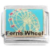 CT7207 Ferris Wheel Blue Sky Italian Charm 