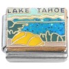 CT7245 Lake Tahoe Blue Sparkle Water Italian Charm