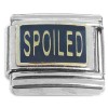 CT7257 Spoiled Word Nickname Italian Charm