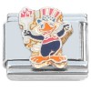CT7285 Olympic Torch Bird 1984 Italian Charm
